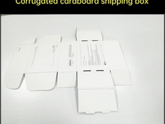 Nhãn hiệu tùy chỉnh Bảng giấy lỏng Giao hàng E-Commerce Bao bì hộp Dắt nước mắt Dải Zipper Box