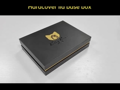 Hộp đóng gói quà nhỏ màu đen Nhẫn cứng, thẻ đeo tay, hộp quà