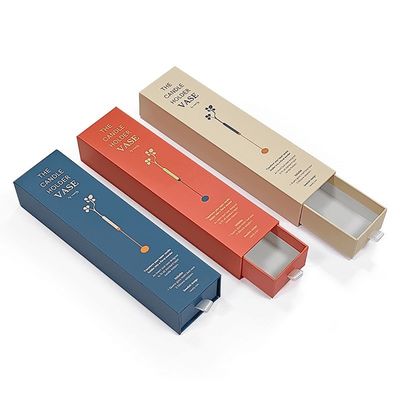 Hộp đóng gói hình chữ nhật bề mặt Dlod Foil tùy chỉnh cho pin kéo dài lông mi