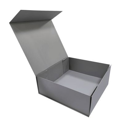 Hộp gấp theo yêu cầu từ tính cứng gấp với xử lý in đinh