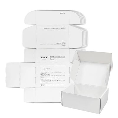 Trang phục cá nhân cho thú cưng Chiếc dây chuyền cho chó Hộp đóng gói Gập hộp bọc ốp trắng