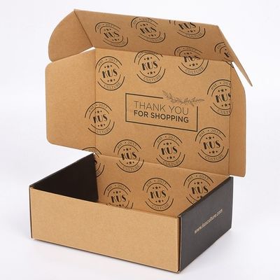 Hộp gửi thư bao bì vận chuyển có thể tái chế được cho giày và quần áo tùy chỉnh đặt hàng