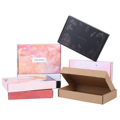 Hộp gửi thư bao bì vận chuyển có thể tái chế được cho giày và quần áo tùy chỉnh đặt hàng