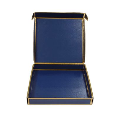 Matte bề mặt hoàn thiện Logo tùy chỉnh in gói phẳng đúc lỏng Die cắt gấp Kraft Box