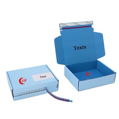 Hộp quà giấy chất liệu đục đục tùy chỉnh cho vận chuyển và gửi hàng với số lượng lớn