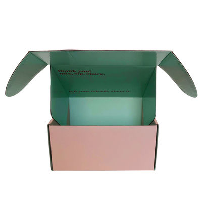 300g CCNB sáo Custom in ấn gấp Kraft Mail Box cho các sản phẩm gia đình vận chuyển