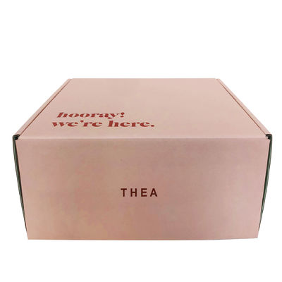 300g CCNB sáo Custom in ấn gấp Kraft Mail Box cho các sản phẩm gia đình vận chuyển