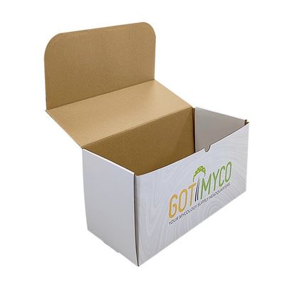 Hộp gửi thư giấy lớn Matt / Glossy Lamination Long Fruit Shipping Boxes