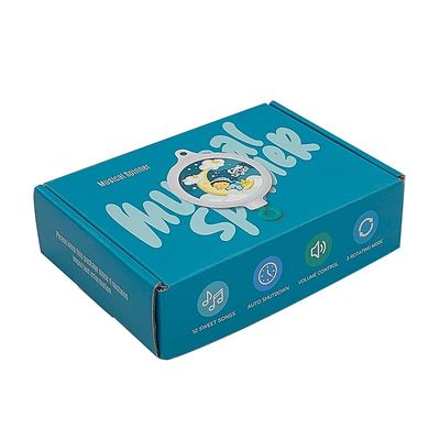 Hộp giấy gấp tùy chỉnh Kraft Bảng giấy lồi tháo hộp đóng gói thư