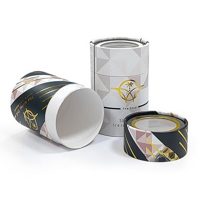 Hộp đóng gói ống in tùy chỉnh hộp ống giấy tròn phân hủy sinh học hộp ống giấy cho bánh