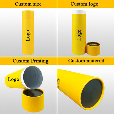Hộp đóng gói hộp ống ống giấy ván CMYK làm bằng tay cho vớ và đồ lót