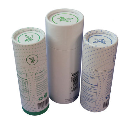Matt Lamination Round Tube Packaging Box Kraft Paper Cylinder Box cho hạt Cà phê trà