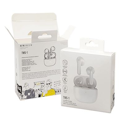 Bảng giấy trắng Tuck End Box Sơn tai nghe tai nghe tai nghe hộp bao bì