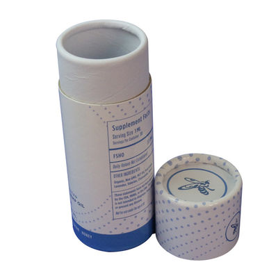 Thùng bao bì ống cá nhân Thùng bao bì ống giấy tái chế cho chai mỹ phẩm