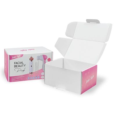 Bao bì giấy in tùy chỉnh Hộp vận chuyển lồi cho quần áo và nến