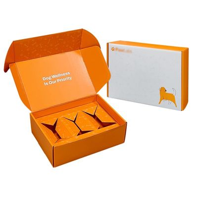 Custom in ấn màu cứng máy bay hộp thư cho an toàn và an toàn quần áo đóng gói