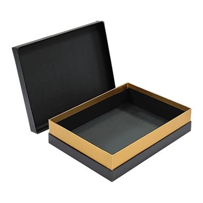 2 miếng vỏ giấy cứng và hộp cơ sở với lớp phủ Matt và lớp lót
