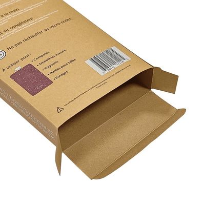 Bán lẻ treo hiển thị Tuck Top Box với đầu móc và gấp treo tab