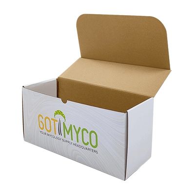 Hộp bìa gốm CMYK tùy chỉnh cho vận chuyển quần áo lớn và bao bì tùy chỉnh