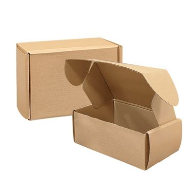 Hộp gửi thư giấy Kraft tùy chỉnh Bao bì Hộp gửi thư ván đục tái chế