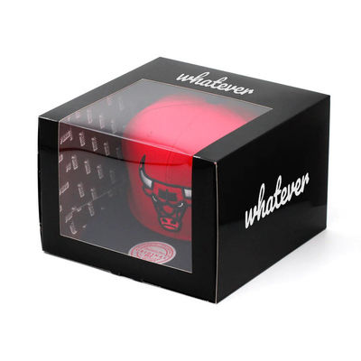 Baseball Snapback Cap Box cho mũ MOQ thấp Nhọn mũ gấp tùy chỉnh