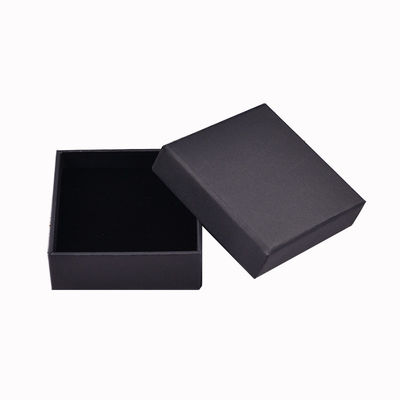 Bao bì quà tặng tái chế thân thiện với môi trường Chất trang sức giấy Kraft màu đen nâu
