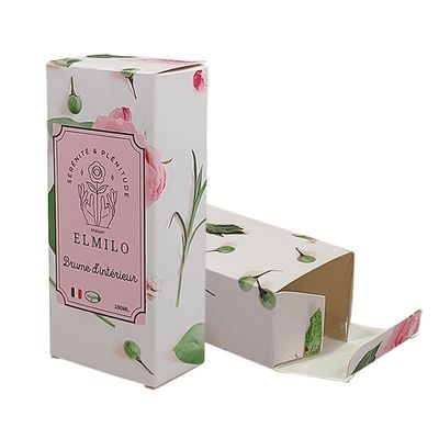 Hộp đóng gói mỹ phẩm giấy phủ Auto Bottom Tuck End Folding Box 350g 500g