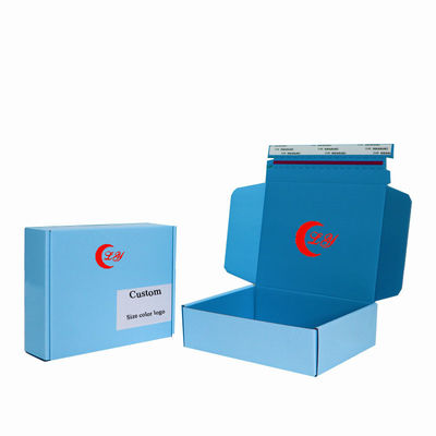 CMYK Color Offest Printing E Commerce Packaging Box Logo và kích thước tùy chỉnh