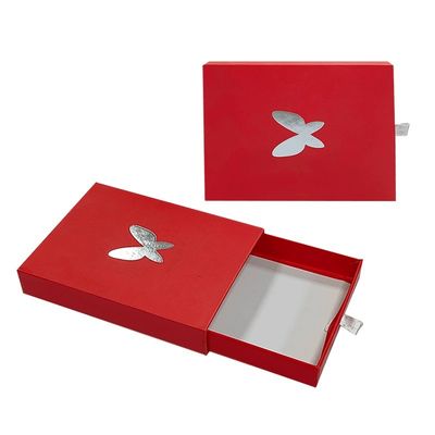 Đồ trang sức xa xỉ Bao bì quà hộp giấy ván ngăn kéo hộp đồ trang sức bao bì