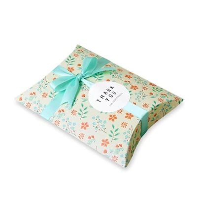Hộp gối giấy nhỏ đóng gói cho lễ cưới
