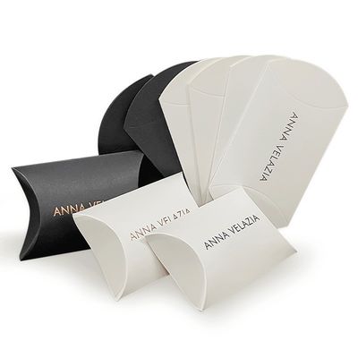 Những người khác Loại hộp Bao bì gấp gập gối hình Kraft hộp giấy để tùy chỉnh