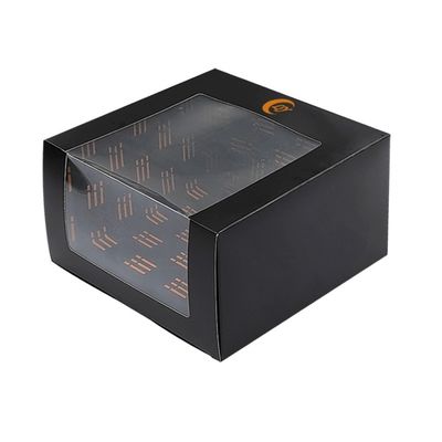 Chiếc mũ bóng chày Logo tùy chỉnh sang trọng Hộp đóng gói Hộp quà gấp giấy cửa sổ bóng chày