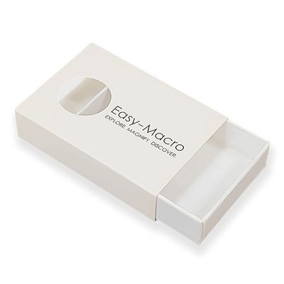 Bao bì hộp giấy nhỏ cứng tái chế UV hoàn thiện hộp slide tùy chỉnh