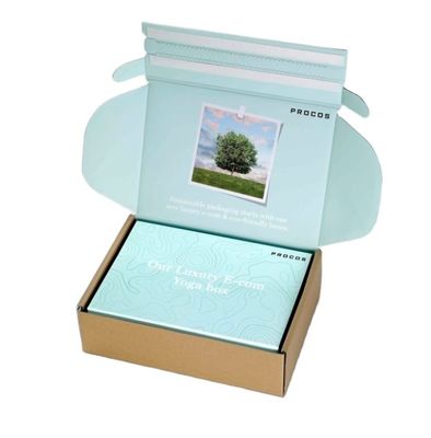 Hộp gửi thư bằng ván lợp theo yêu cầu FSC chứng nhận niêm mạc mở dễ vỡ
