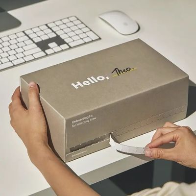 Hộp gửi thư bằng ván lợp theo yêu cầu FSC chứng nhận niêm mạc mở dễ vỡ