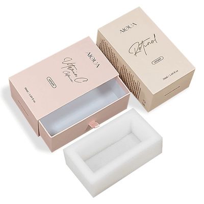 Attar chai nước hoa Thử nghiệm hộp Pantone in đầy đủ màu sắc với vật liệu tái chế
