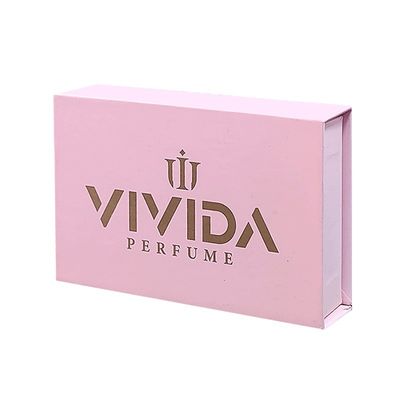 Logo tùy chỉnh in hộp quà hình sách từ tính cho nước hoa và mỹ phẩm Cologne