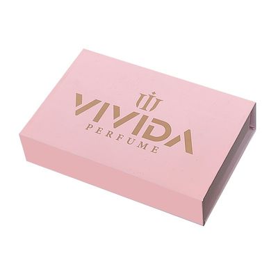 Logo tùy chỉnh in hộp quà hình sách từ tính cho nước hoa và mỹ phẩm Cologne