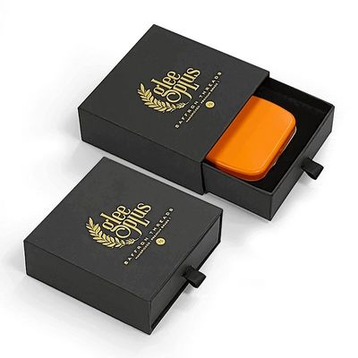 Đặt hàng tùy chỉnh Bảng vàng bọt Chèn phong cách slide Hắc ngăn kéo Quần áo trang sức cho nến