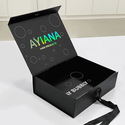 Hình chữ nhật sang trọng hộp quà từ tính