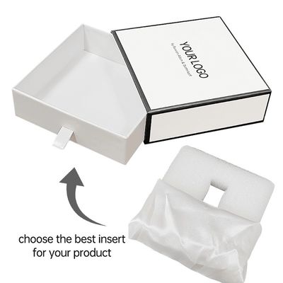Hộp quà kéo trượt ván cứng satin được sơn sơn cho bao bì mỹ phẩm