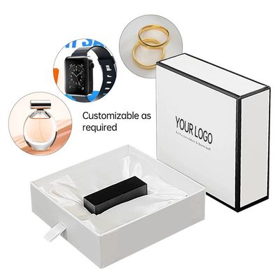 Hộp quà kéo trượt ván cứng satin được sơn sơn cho bao bì mỹ phẩm