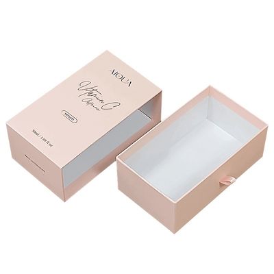 Chiếc chai nước hoa kính sang trọng hộp xịt cho bao bì trượt hộp giấy