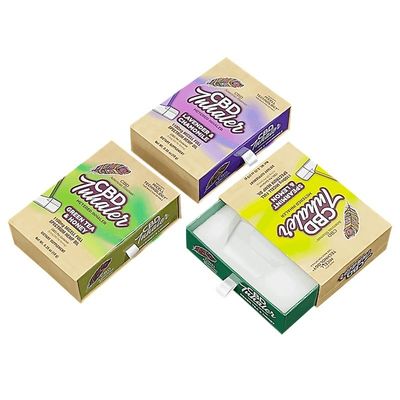4C/UV/Lamination/Embossing/Stamping Meterd Inhaler giấy trượt hộp đóng gói với bọt