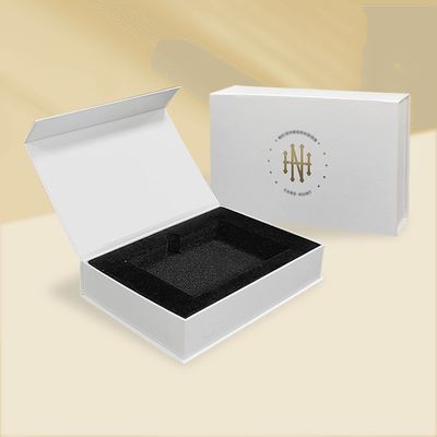 Sponge Liner 8x10 Photo Magnetic Rigid Box Bao bì kích thước tùy chỉnh cho album sang trọng