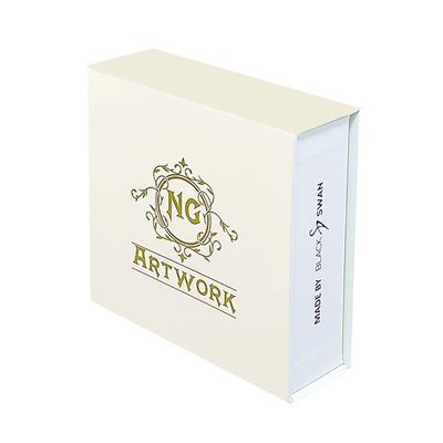 Jewelry Watch Carton Magnetic Packaging Box Rigid White Magnetic Gift Box (Máy kim cương)