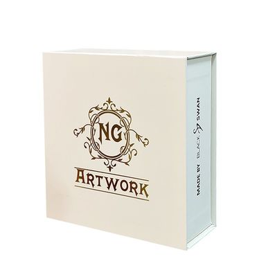 Jewelry Watch Carton Magnetic Packaging Box Rigid White Magnetic Gift Box (Máy kim cương)