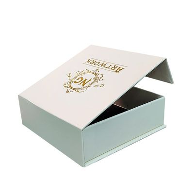 Jewelry Watch Carton Magnetic Packaging Box Rigid White Magnetic Gift Box (Máy kim cương)