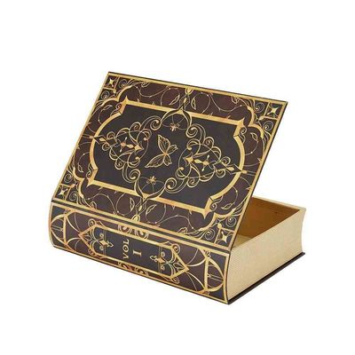 Hộp quà đóng từ từ cũ tùy chỉnh Bao bì giấy cứng Hộp sách giả