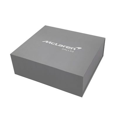 Hộp gấp theo yêu cầu từ tính cứng gấp với xử lý in đinh